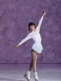 Young Female Figure Skater