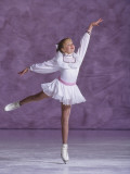 Young Female Figure Skater