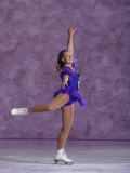 Young Female Figure Skater