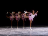 Sequence of Female Figure Skater in Action