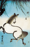 Kunisada - Horse Under A Willow