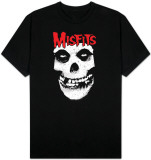 Misfits - Red logo Misfits skull