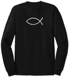 Long Sleeve: Jesus Fish