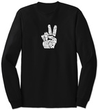 Buy Long Sleeve: Give Peace a Chance Fingers at AllPosters.com