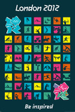 Buy London 2012 Olympics (Pictograms) at AllPosters.com