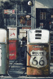 Route 66 - Gas Station Poster