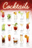 Cocktails - English Poster