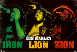 Buy Bob Marley - Iron Lion Zion at AllPosters.com