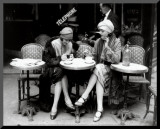 Women Sitting at a Cafe Terrace