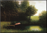 Kohler's Pig Mounted Print