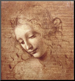 Buy Female Head (La Scapigliata), c.1508 at AllPosters.com