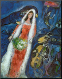 La Mariee Mounted Print