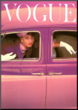 Vogue Cover, Autumn Fuchsia, 1957
