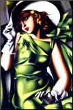 Jeune Fille Vert