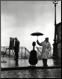 Musician in the Rain