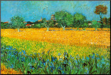Buy View of Arles with Irises at AllPosters.com