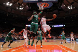 Boston Celtics v New York Knicks - Game Four, New York, NY - April 24: Toney Douglas and Jermaine O