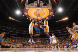 New Orleans Hornets v Los Angeles Lakers - Game One, Los Angeles, CA - April 17: Jarrett Jack, Andr