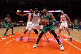 Buy Boston Celtics v New York Knicks - Game Four, New York, NY - April 24: Paul Pierce, Amar'e Stoudemi at AllPosters.com