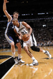 Memphis Grizzlies v San Antonio Spurs - Game One, San Antonio, TX - April 17: Tim Duncan and Marc G