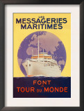Take a Cruise Around the World with les Messageries Maritimes