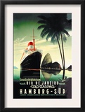 Hamburg to Rio de Janeiro on the Cap Arcona Steamship