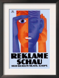 Reklame Schau Framed Art Print