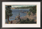 Lake Arrowhead, California - View from Bathing Cove Point