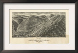 Northfork, West Virginia - Panoramic Map