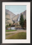 Exterior View of Yosemite Valley Store and Post Office - Yosemite National Park, CA