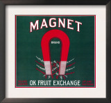 Magnet Orange Label - Upland, CA