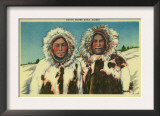 Native Eskimo Girls in Alaska - Alaska State