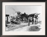 Nome, Alaska View of an Eskimo Garage Photograph - Nome, AK