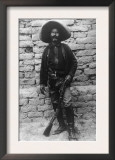 Volunteer Mexican Soldier with Rifle Photograph - Mexico