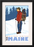 Snow Hiker, Grafton Notch, Maine