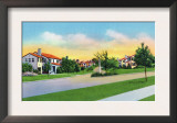 Fort Benning, Georgia, Rainbow Avenue View of the Infantry School