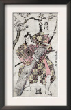 The Actor Ichikawa Yaozo, Japanese Wood-Cut Print
