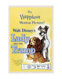 Lady and the Tramp Art Print