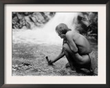 An Offering at the Waterfall, Nambe Indian