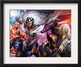 Astonishing X-Men #31 Cover: Storm, Wolverine, Beast, Armor, Emma Frost and Cyclops