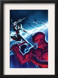 The Mighty Avengers #16 Cover: Daredevil and Elektra