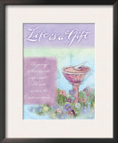 Life is a Gift Framed Art Print