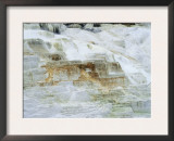 Limestone Formations at Minerva Hot Springs, Yellowstone National Park, Wyoming, USA