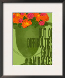 Miracles Vintage Green Trophy