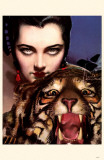 Lady with Tiger