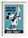 Mickey Mouse Here Today!