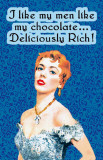 Buy I Like My Men Like My Chocolate at AllPosters.com