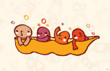 Buy Minoji 452 Kids in Pea Pod at AllPosters.com