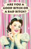 Buy Are You A Good Bitch or a Bad Bitch at AllPosters.com