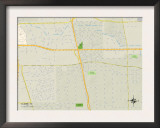 Political Map of Aldine, TX